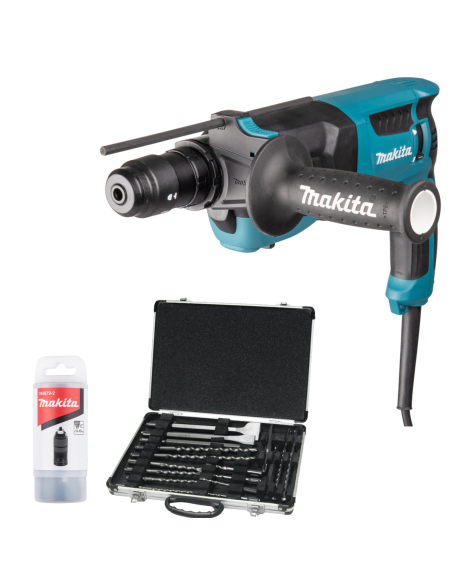 Tassellatore HR2630TX12 Makita sds-plus 800W - 2,4J + mandrino autoserr.