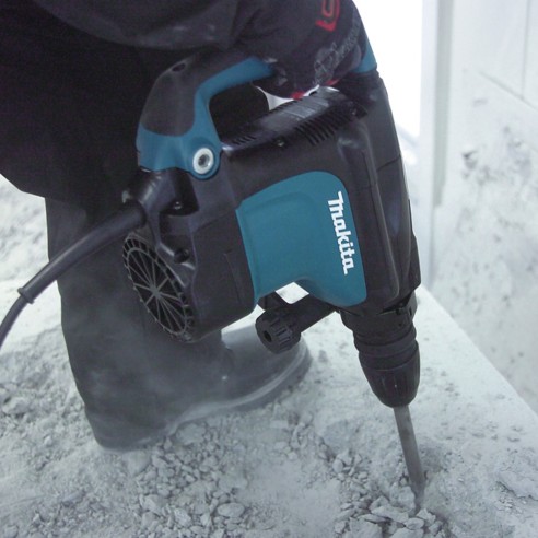 Martello demolitore avt HR4511C Makita Sds-max 1.350W - 9,4J - 8,5KG + trivella Ø35X570