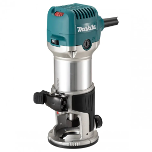 Makita RT0702CX3J Fresatrice verticale 710W, Ø pinza: 6-8mm 2