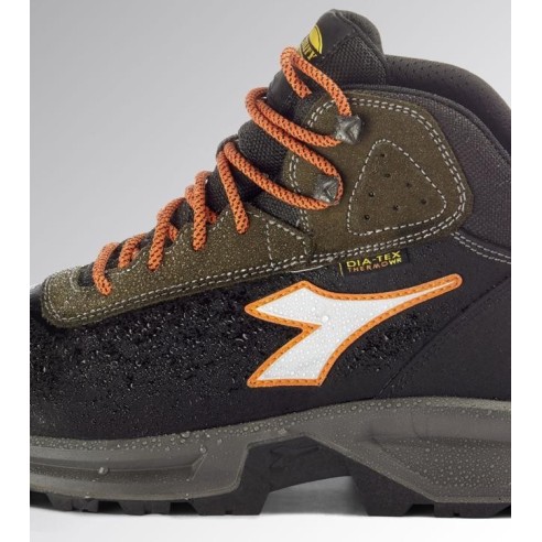 Scarponcino sport diatex mid s7s Diadora Utility nero/verde