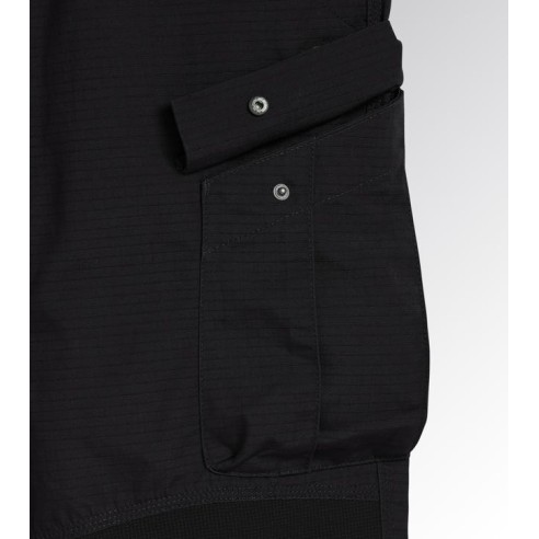 Pantalone lungo ripstop cargo Diadora Utility nero