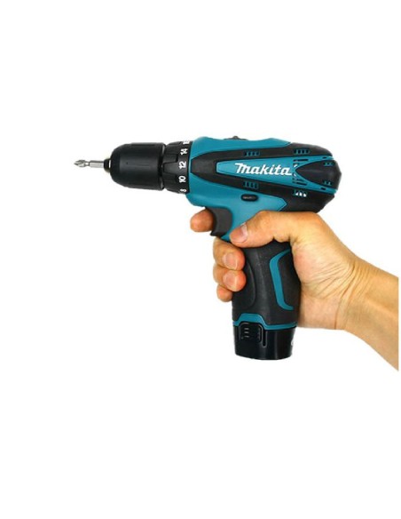 Makita DK1493X1 Kit Avvitatori percussione e impulsi 10,8V con 2 Batterie