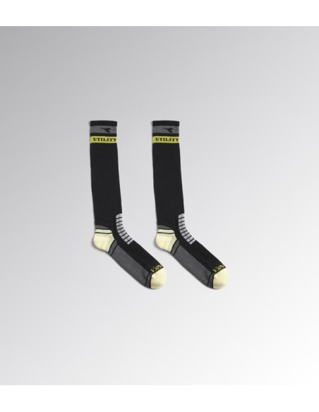 Calzini tecnici invernali Diadora Utility nero/grigio