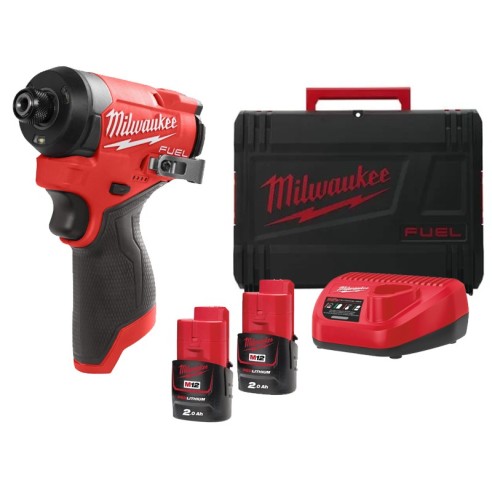 Milwaukee M12FID2-202X Avvitatori ad impulsi con 2 batterie Cod. 4933479877
