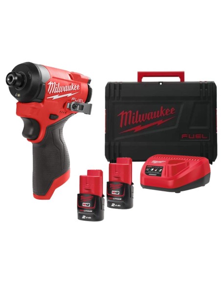 Milwaukee M12FID2-202X Avvitatori ad impulsi con 2 batterie Cod. 4933479877