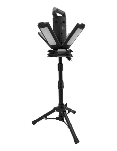 Faro portatile con treppiede ANSMANN - 120 watt di potenza , fino a 14.000 lumen