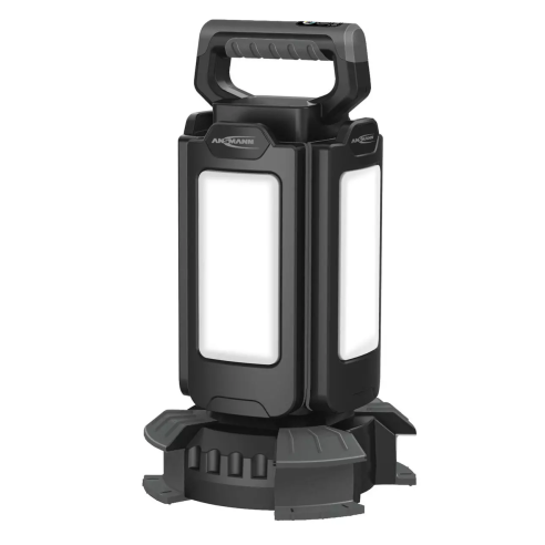 Faro portatile con treppiede ANSMANN - 120 watt di potenza , fino a 14.000 lumen