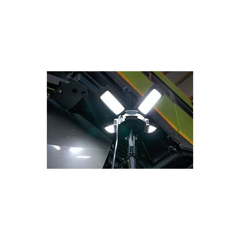 Faro portatile con treppiede ANSMANN - 120 watt di potenza , fino a 14.000 lumen