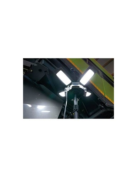 Faro portatile con treppiede ANSMANN - 120 watt di potenza , fino a 14.000 lumen