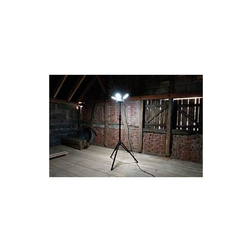 Faro portatile con treppiede ANSMANN - 120 watt di potenza , fino a 14.000 lumen