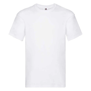 T-shirt bianca Uomo 100% cotone