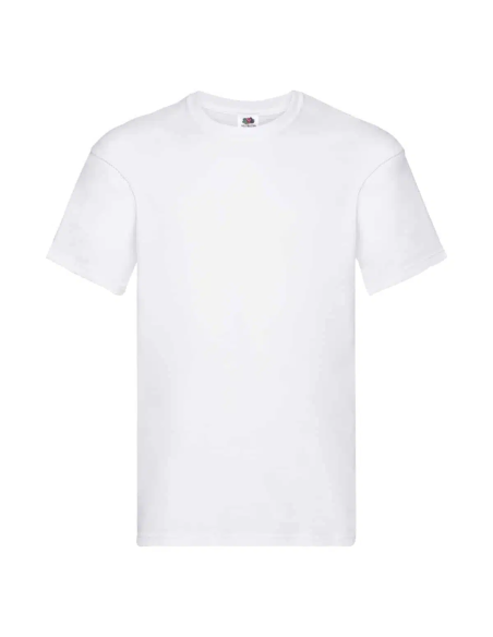 T-shirt bianca Uomo 100% cotone