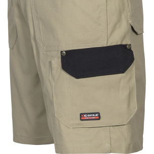 Pantalone corto Cofra colore corda 2