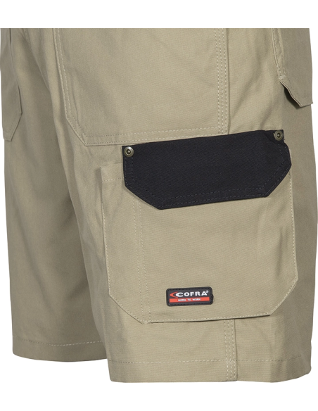 Pantalone corto Cofra colore corda