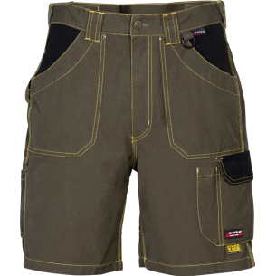 Pantalone corto Cofra colore fango