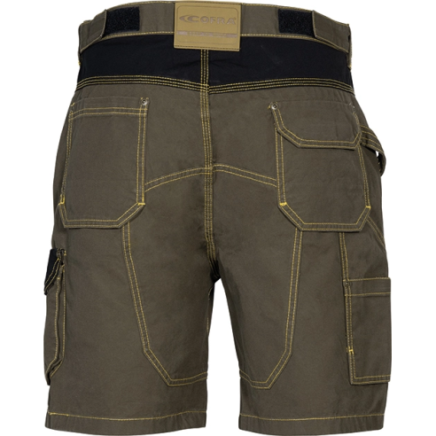 Pantalone corto Cofra colore fango