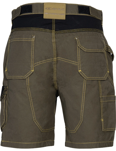 Pantalone corto Cofra colore fango