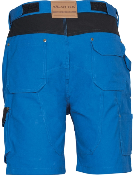 Pantalone corto Cofra colore azzurro