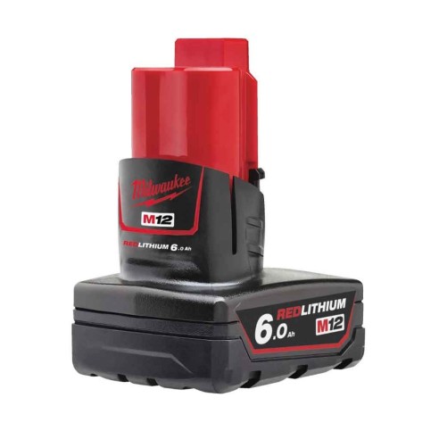 Batteria M12B6 Li-ion (12V 6.0Ah) Milwaukee