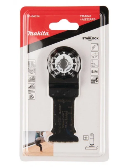 Lama starlock BIM 32 TMA047 (x legno, metallo) Makita