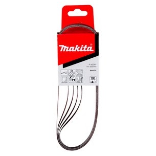 Nastro abrasivo 9x533mm, Gr.100 Makita (5 pz.)