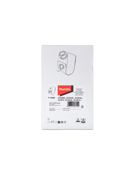 Confezione sacchi (5 pz.) x VC3011L Makita  Acc.