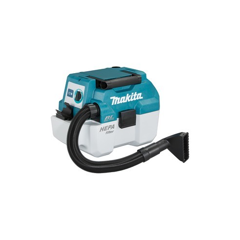 Aspiratore DVC750LZX1 Makita 18V, con Filtro HEPA - Umido/Secco (senza batterie)