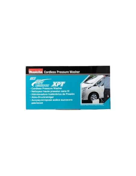 Idropulitrice a freddo DHW180Z Makita 18V, press. 8-24bar (corpo macchina)