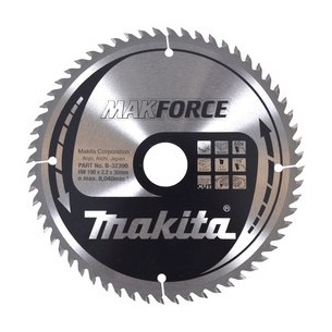 Lama makforce x legno Ø190x30mm - Z60 Makita 2