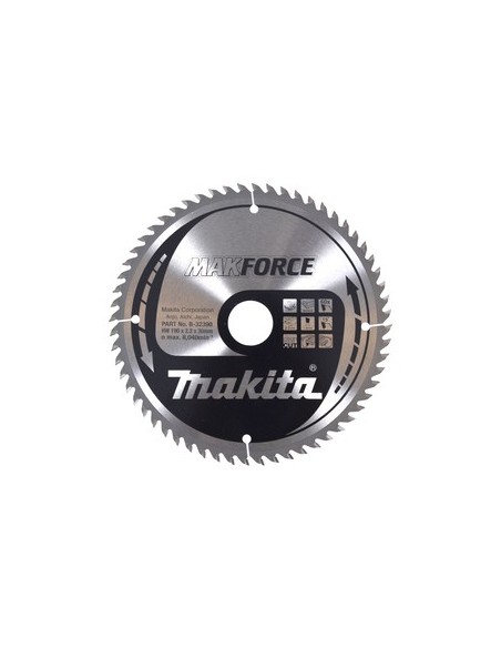 Lama makforce x legno Ø190x30mm - Z60 Makita