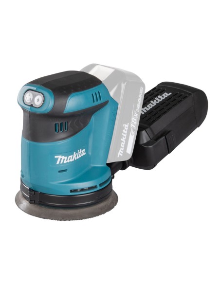 Levigatrice orbitale DBO180Z Makita 18V, 123mm (corpo macchina, senza valigetta)