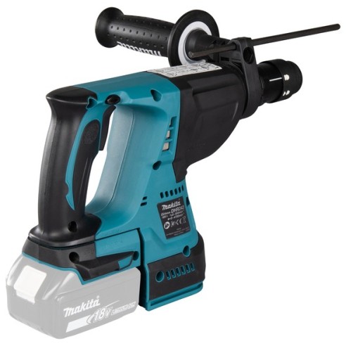 Tassellatore Sds-plus DHR243ZJ Makita 18V, 2J + Mandrino autoserrante (corpo macchina, con valigetta)