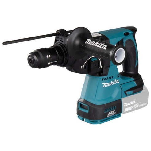 Tassellatore Sds-plus DHR243ZJ Makita 18V, 2J + Mandrino autoserrante (corpo macchina, con valigetta)