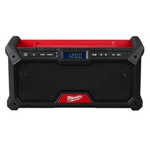 Milwaukee Radio da cantiere a batteria/corrente Milwaukee M18 sintonizzatore DAB+ e FM - 4933492344