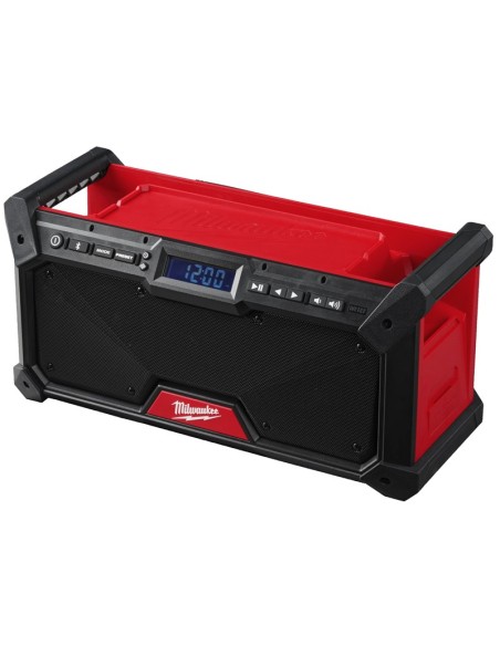 Milwaukee Radio da cantiere a batteria/corrente Milwaukee M18 sintonizzatore DAB+ e FM - 4933492344