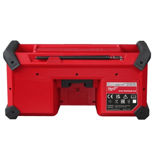 Milwaukee Radio da cantiere a batteria/corrente Milwaukee M18 sintonizzatore DAB+ e FM - 4933492344