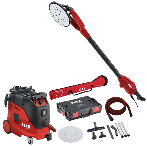 Flex Giraffa GE 6 X-EC + aspiratore di sicurezza VCE 33 M AC