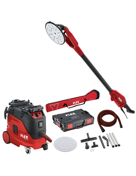 Flex Giraffa GE 6 X-EC + aspiratore di sicurezza VCE 33 M AC