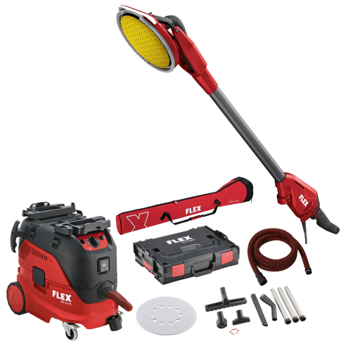 Flex Giraffa GE 6 R-EC + aspiratore di sicurezza VCE 33 M AC