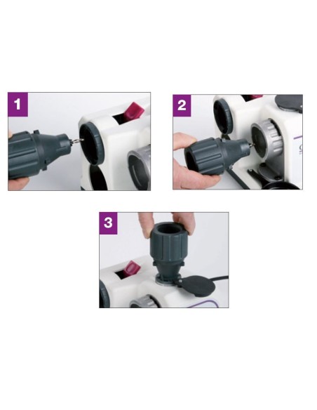 Affilatrice GQ-D13 Optimum per punte elicoidali da Ø3mm a Ø13mm 80W LTF