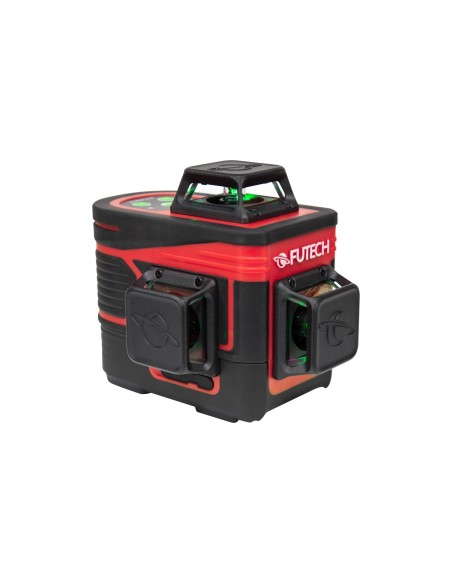 Laser raggio verde Multicross 3D Compact 0353DG Futech 360°, precisione 2mm/10m, IP54 (con batterie litio)