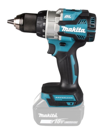 Trapano avvitatore DDF489Z Makita, 18V - 110Nm, Brushless (corpo macchina)