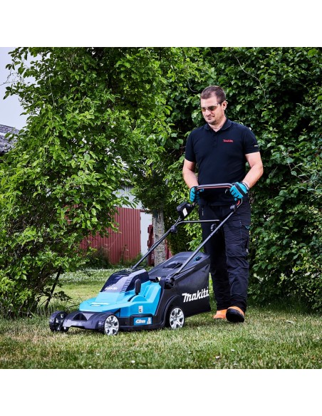 Makita DLM432PT2 Tagliaerba a batteria 36V con 2 batterie + carica batterie
