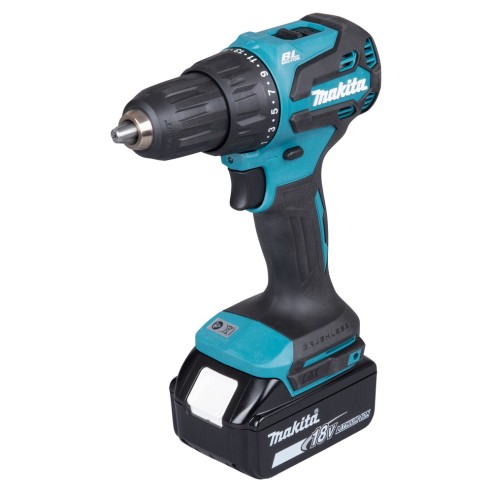 Makita DHP490RFJ Avvitatore a percussione LXT Brushless 18 V con 2 batterie e caricabatterie