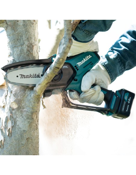 Makita UC100DWA1J Potatore a catena 10 cm Brushless CXT 12 V con batteria e caricabatterie