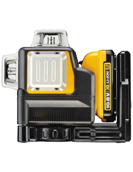 DEWALT DCE089D1R-QW Livella laser 3 linee 360° raggio rosso 10,8v 2ah 50mt