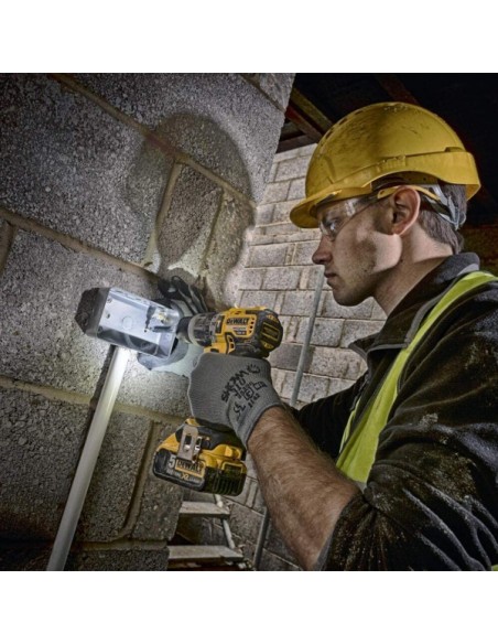 Trapano avvitatore a percussione DeWalt DCD796P2-QW 18 V 5,0 Ah con batterie