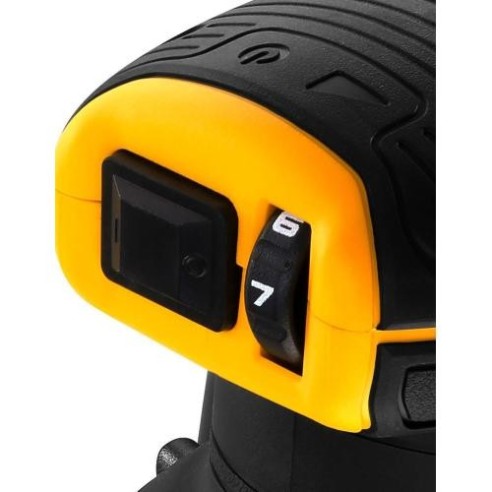 Dewalt DCW210N-XJ Levigatrice rotorbitale 125MM, senza batteria e caricabatteria