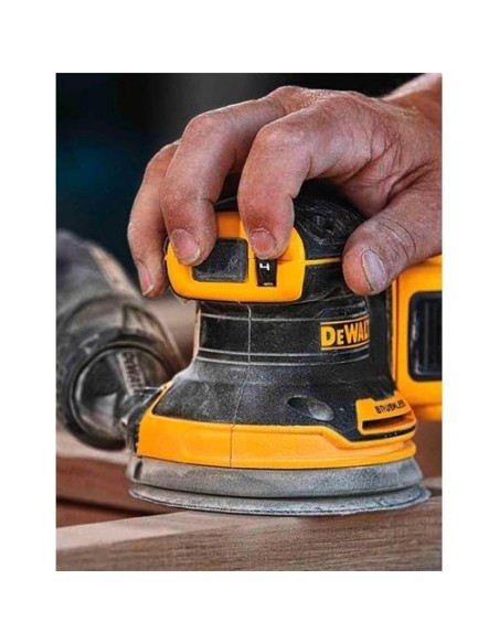 Dewalt DCW210N-XJ Levigatrice rotorbitale 125MM, senza batteria e caricabatteria