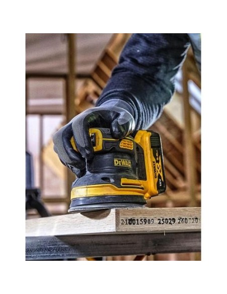 Dewalt DCW210N-XJ Levigatrice rotorbitale 125MM, senza batteria e caricabatteria